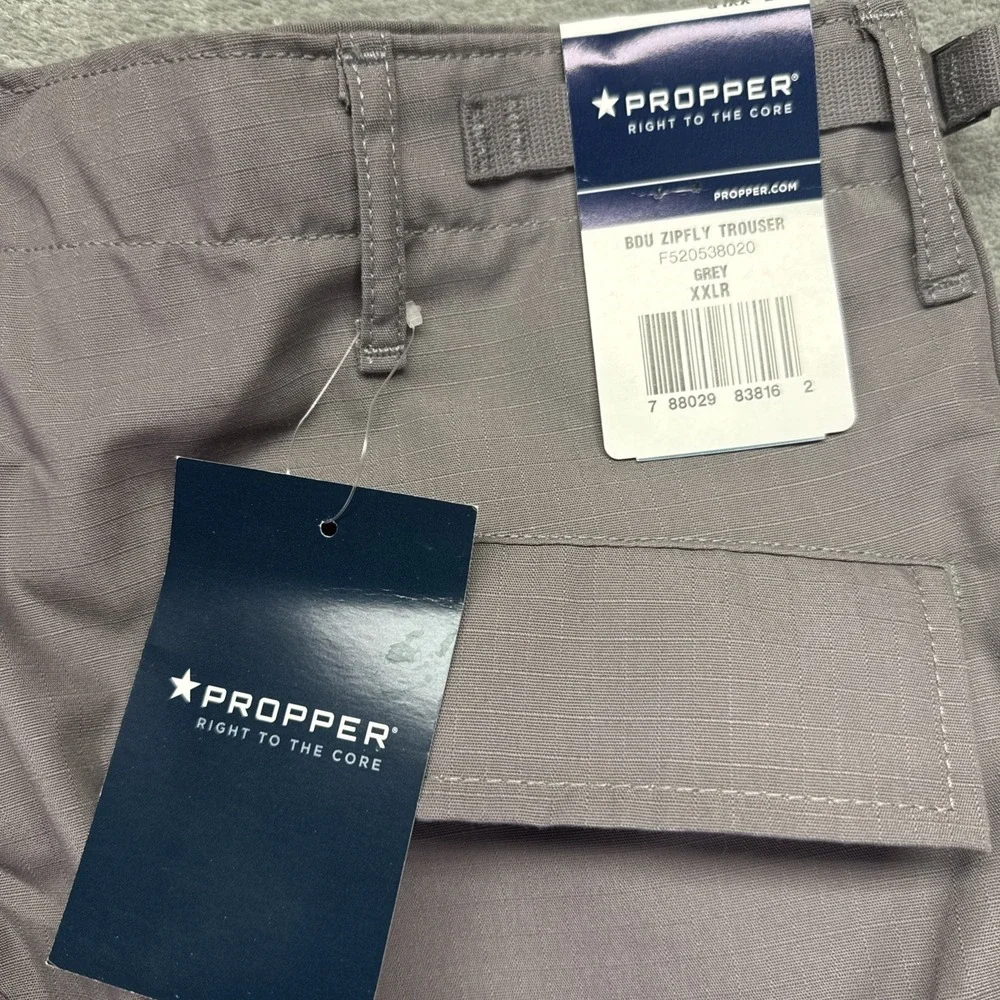 PROPPER BDU Pants Zipfly Trouser Ripstop 2XL/R Regular NEW Tactical‎ Military - Picture 4 of 12